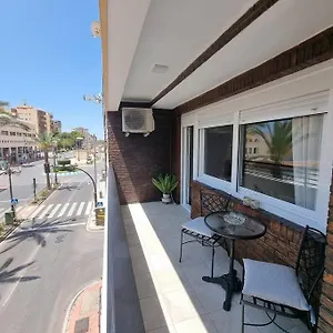 Aguadulce, Apto Santa Monica 2 Hab Con Terraza, Aire, Wifi, A 5 Min De La Playa Apartamento